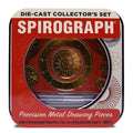 Die-Cast Spirograph Drawing Kit for Kids - Golden Collector’s Set, Spiral Art, Art Supplies, Ages 8+