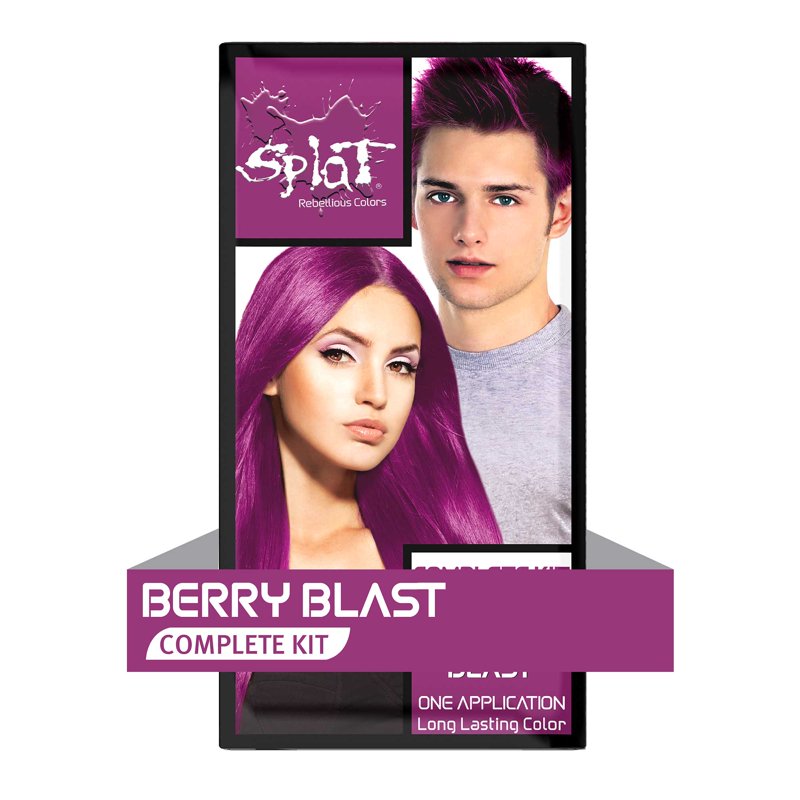 Unisex Semi-Permanent Hair Color Kit - Multiple Shades