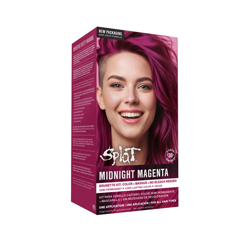 Vegan Semi-Permanent Hair Color Kit - Multiple Shades, No Bleach Needed