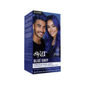 Semi-Permanent Hair Color Kit with Bleach - Blue Envy, Vegan & Nourishing