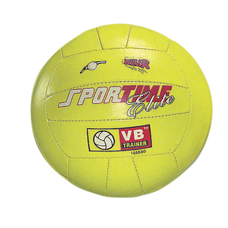 Elite Volleyball Trainer - Synthetic Leather, Yellow, Light & Larger Size
