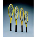 Aluminum Tennis Racquet - Multiple Sizes, Yellow, Great for Beginners