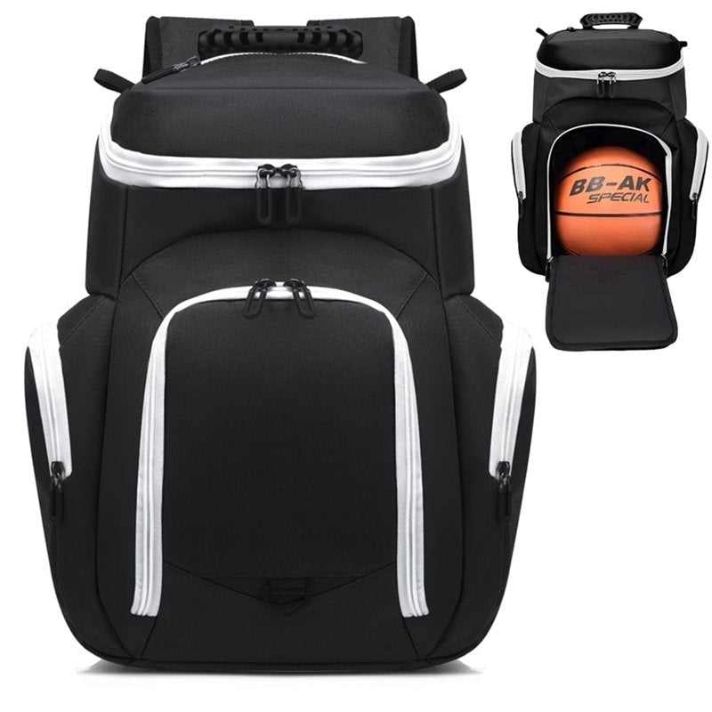 Sports Bag for Basketball Soccer & More with Ball Holder & Shoe Compartment