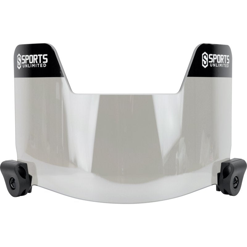 Universal Football Visor with Custom Stickers Anti-Fog Scratch-Resistant Clear & Mirror