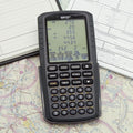 Electronic Flight Computer with Backlit Display & AAA Power for Pilots