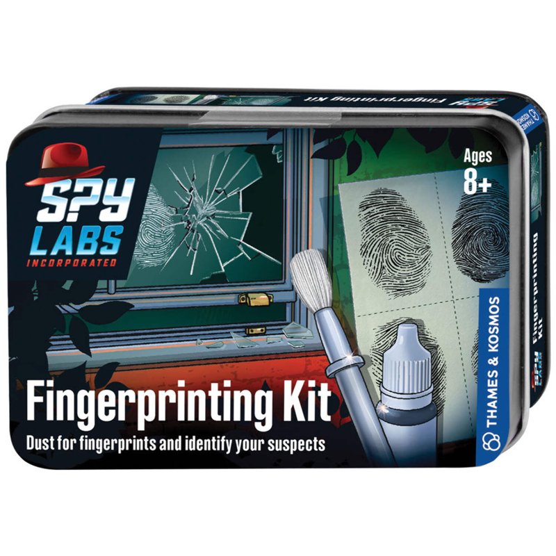 Fingerprinting Detective Kit for Kids - Spy & Sleuth Investigation Set
