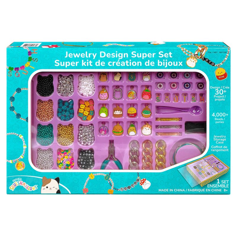 Jewelry Making Kit with Charms Beads and Supplies for Creative Bracelets and Necklaces