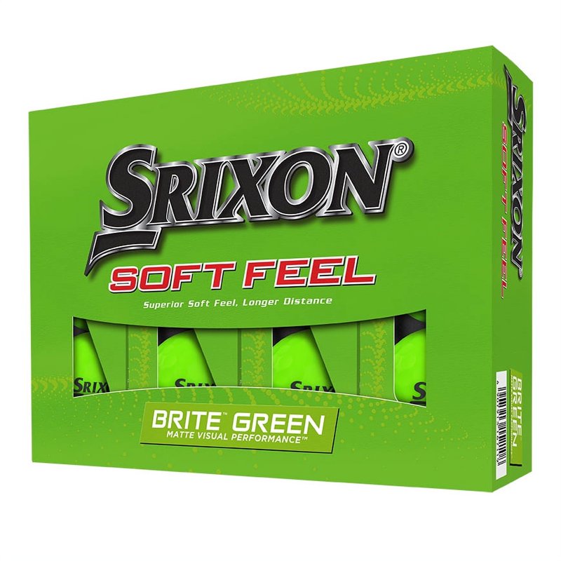 Golf Balls 12 Pack Soft Feel Long Distance Multi-Color Golf Balls