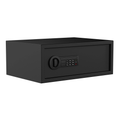 Small Electronic Drawer Safe with Key Lock for Valuables, 12x8.75x4.5in