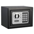 Digital Security Safe Box with Electronic Keypad - Black