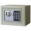 Digital Security Safe with Electronic Keypad and Wall Mount - 9x6.75 Inches, Grey