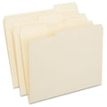 3-Tab Letter-Size Manila File Folders - Assorted Positions, 250 Pack
