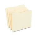 Reinforced Manila File Folders with 3 Tabs - Letter Size, 100 Pack