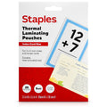 Thermal Laminating Pouches for Index Cards 5 Mil Clear Pack of 25