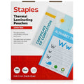 Thermal Laminating Pouches Letter Size 5 Mil Clear Pack of 100+