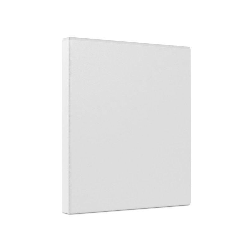 1/2 Inch White View Binder - Pack of 12, Holds 100 Sheets, Office Organization