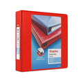 Heavy-Duty 2-Inch D-Ring View Binder - 480 Sheet Capacity, Multiple Colors