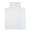 Staples Clear Chair Mat with Lip for Flat-Pile Carpets, 35.5 x 47.5 in