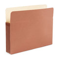 Letter Size Redrope Expanding File Pockets - Brown, 3.5-inch Expansion, Pack of 5