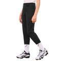Youth Baseball Pants Kids Softball Trousers Low Rise Tournament Fastpitch Black