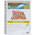 Mixed Media Art Journal 9x12 Inch Vellum Paper Spiral Bound 68 Sheets