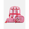 Kids’ Clear Backpack Set with Lunch Bag & Pencil Pouch - Strawberry Shortcake