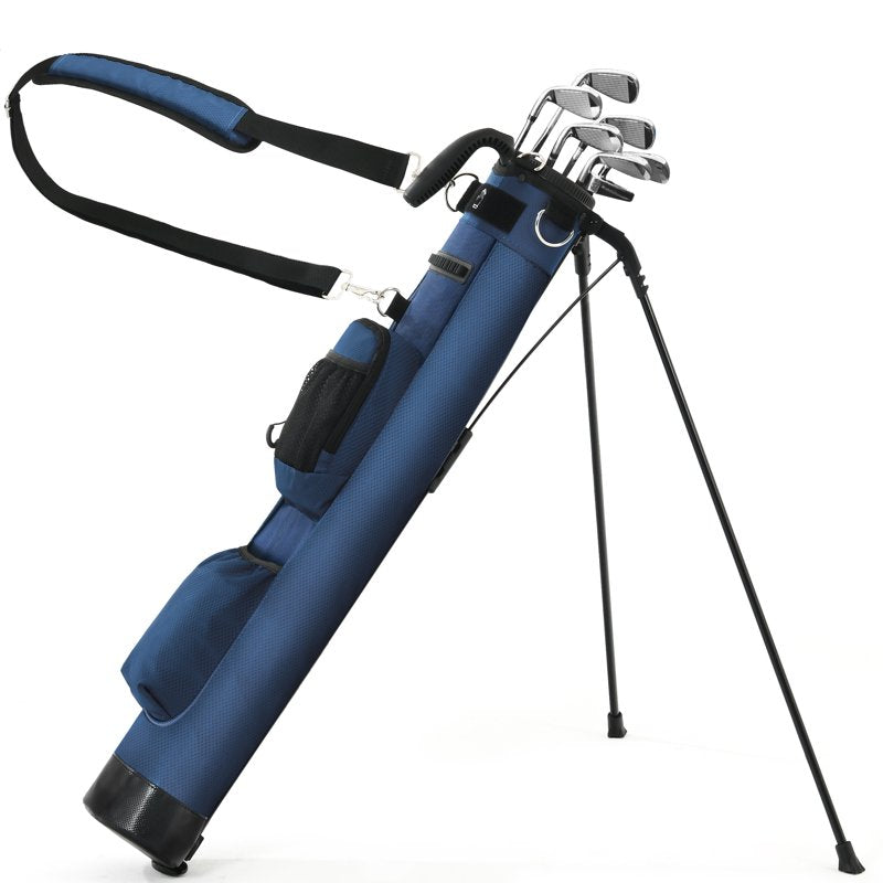 Lightweight Golf Stand Bag with Cooler Pocket and Easy Carry System - Par 3 & Range Use