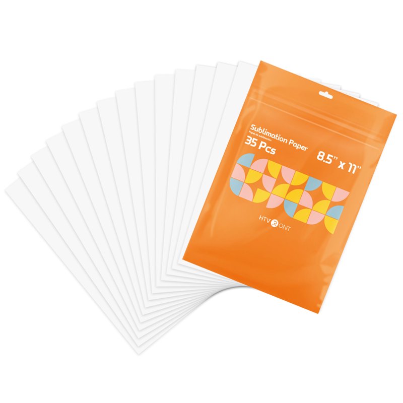 Sublimation Paper 8.5 x 11 Inches - 35 Sheets for Inkjet Printers