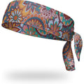 Unisex Hippie Style Tie Headband for Sports & Casual Wear - Lightweight & Breathable