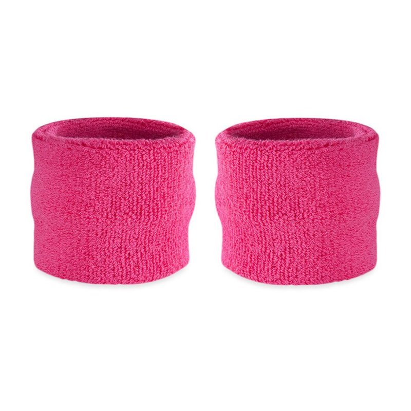 Kids Athletic Cotton Wrist Sweatbands - Youth Sports Wristbands for Kids