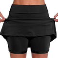 Women's High Waist Tennis Skirt with Tummy Control Pleated Golf Skorts with Shorts Pockets