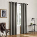 Thermal Insulated Room Darkening Curtain Pair - Grommet Panel for Energy Efficiency