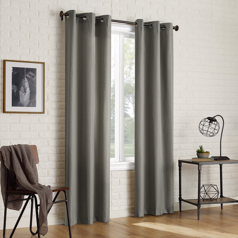 Thermal Insulated Room Darkening Curtain Pair - Grommet Panel for Energy Efficiency