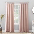Energy Saving Blackout Curtain Panel with Tab Top Design
