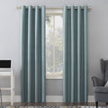 Blackout Thermal Insulated Grommet Curtain Panel - Light Blocking, Energy Efficient