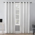 Thermal Blackout Grommet Curtain Panel - Insulated Light Blocking Window Covering