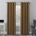 Blackout Thermal Insulated Grommet Curtain Panel - Light Blocking & Energy Saving