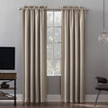 Blackout Curtain Panel Pair - Room Darkening Thermal Insulated Drapes