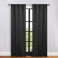Blackout Curtain Panel Set - Light Filtering Rod Pocket 36x72 Inches