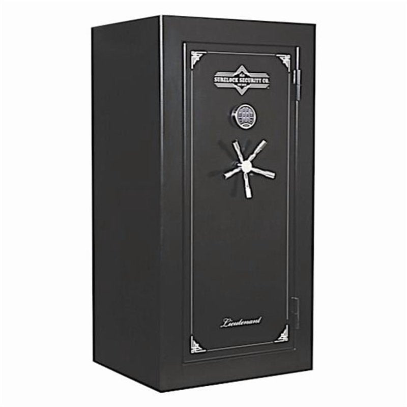 25 Gun Fire-Resistant Safe with Electronic Lock - Black