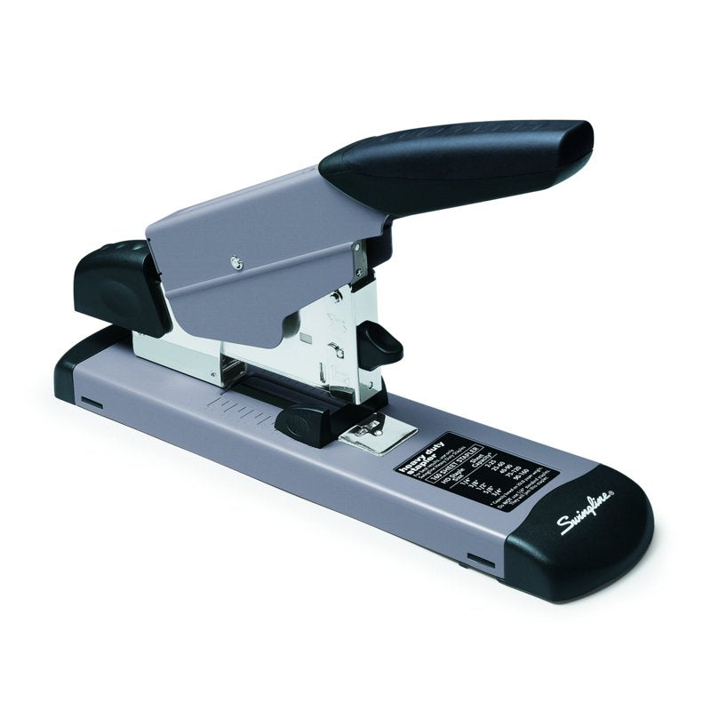 Heavy Duty Stapler for 160 Sheets - Black & Gray, Industrial-Grade