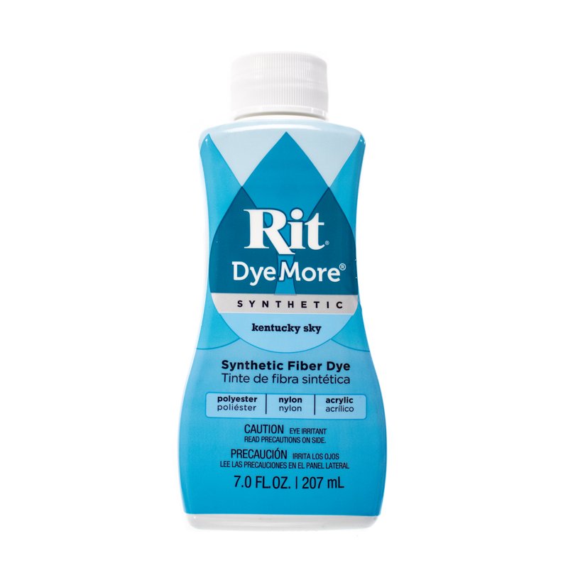 Synthetic Fabric Dye Liquid - Multiple Colors for Polyester, Nylon, Acrylic - 7 FL OZ
