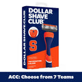 6-Blade Razor Starter Set with Reusable Handle - College Team Colors