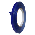 1/2 in. Dark Blue UPVC Bag Sealing Tape - 180 yds, 2.4 mil, Printable & Heat‑Shrinkable