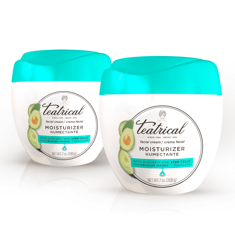 Hydrating Face Moisturizer with Avocado & Stem Cells – 2 Pack, 7 Oz Each