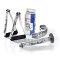 Resistance Bands & Tubing Accessory Kit with Door Anchor Handles for Exercise & Rehab