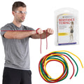 Resistance Tubes Set for Fitness & Physical Therapy - Beginner Color-Coded Bands