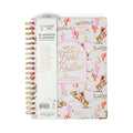 15-Month Weekly Twin Wire Planner with Rodeo Cover, Gold Accents, April 2026 - June 2027