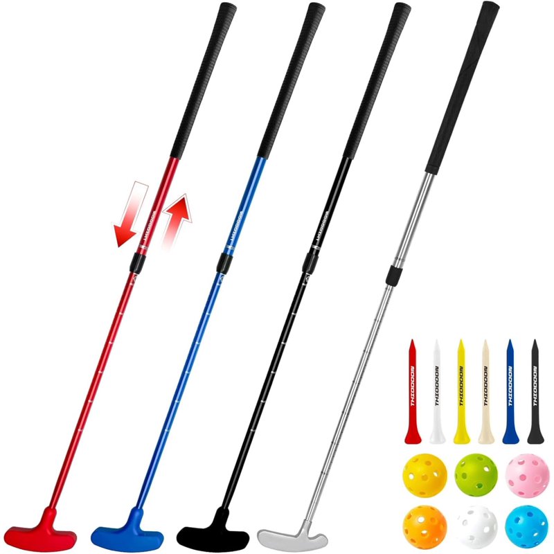 Adjustable Golf Putter 2 Pack for Men Women Kids - Ambidextrous & Lightweight