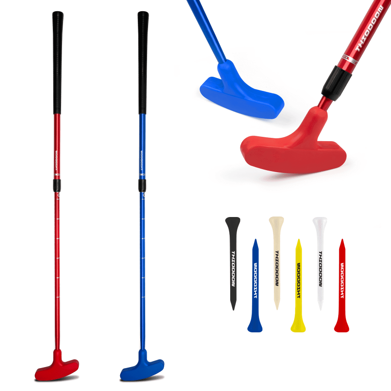 Adjustable Golf Putter 2 Pack for Men Women Kids - Ambidextrous & Lightweight